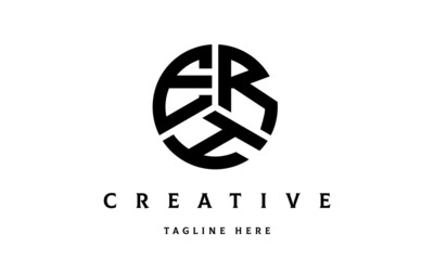 ERH creative circle three letter logo