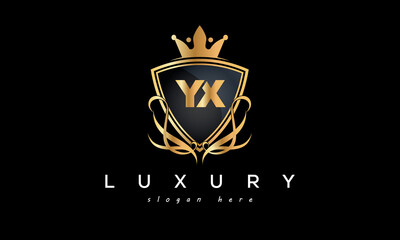 YX creative luxury letter logo