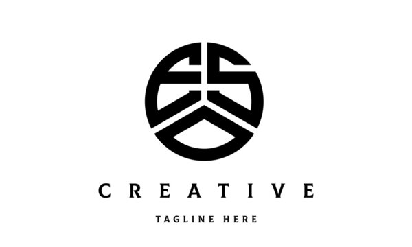 ESO creative circle three letter logo