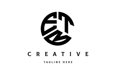 ETB creative circle three letter logo