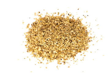 fresh dried lemon fruit skin