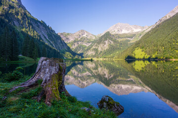 Vilsalpsee in Tirol, Österreich