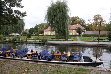 Spreewaldkahn am Schloss Lübbenau