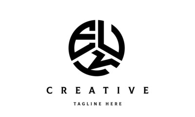 EUK creative circle three letter logo