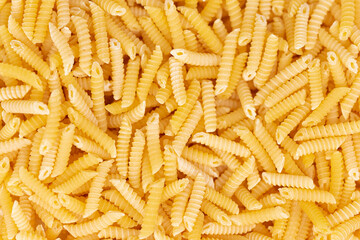 Very small italian spiral pasta