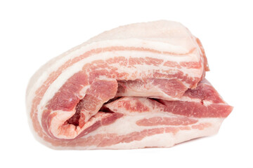 fresh raw pork bacon meat