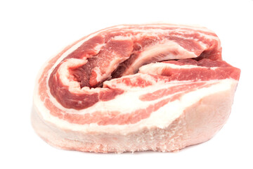 fresh raw pork bacon meat