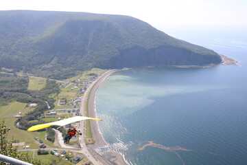 Hang gliding Mont Saint-Pierre