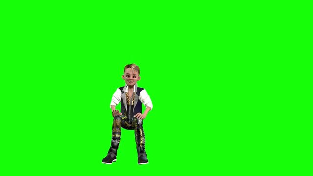 3d animation of a toon sports fan watching a game, sitting and standing as he gets excited or dissapointed with the game