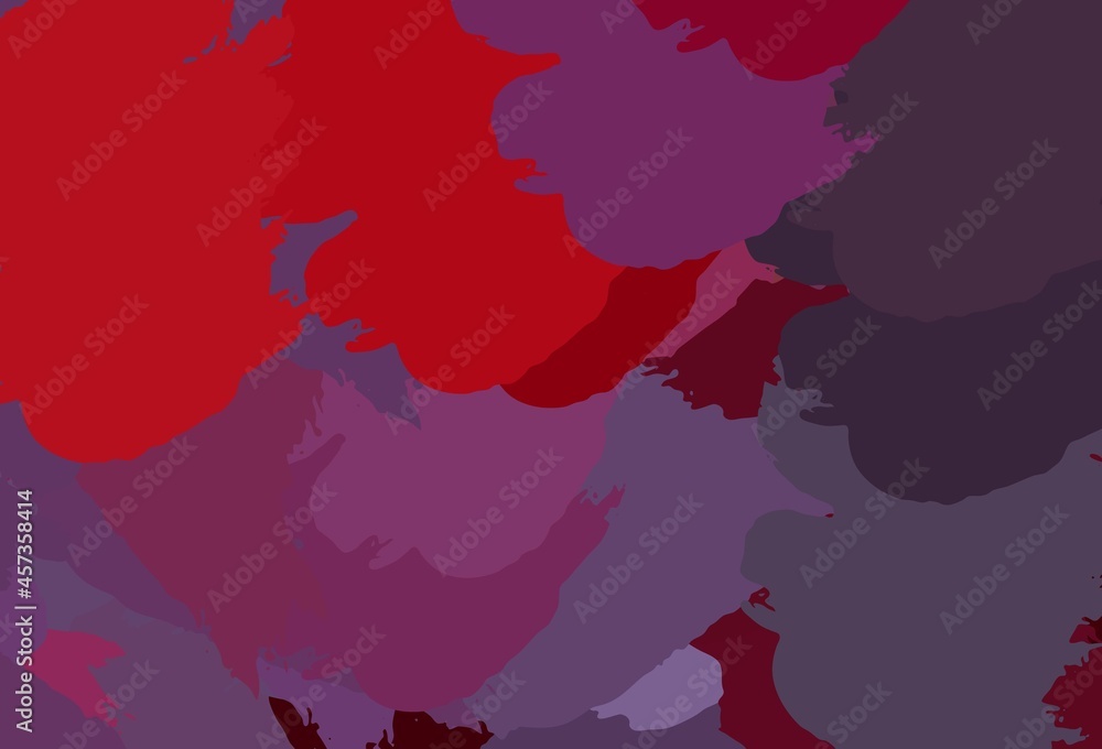 Poster light pink, red vector texture with abstract forms.