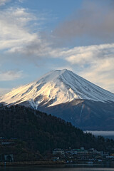 Fototapeta premium Mountain Fuji peak
