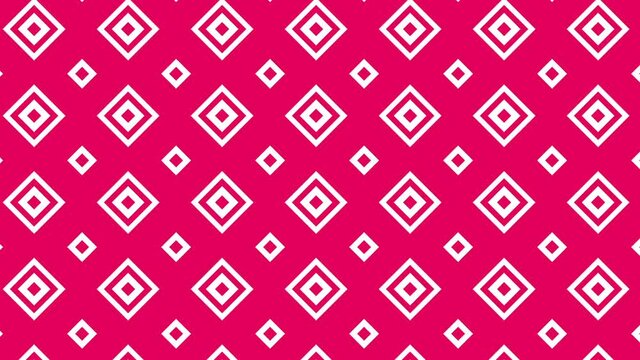 geometric abstract animated background in pink tones