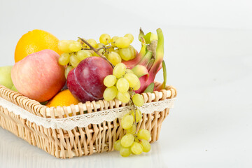 Fruit in the basket