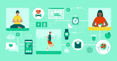 Fitness and healthy lifestyle