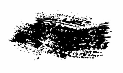 Obraz premium Quote Vector Abstract Grunge Brush Hand Drawn Texture in Black Color Sketch Simple Pattern isolated on White Background Grange Doodle Shape
