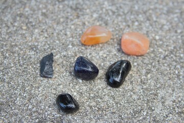 Fototapeta na wymiar Energy healing stones