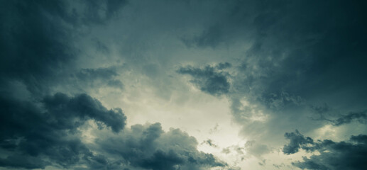 Obraz premium Nubes a punto de llover