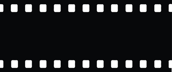 vector image of old polaroid camera film strip