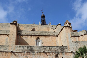 Fototapeta na wymiar Archival church of Santa Maria. Sagunto. Valencia. Spain