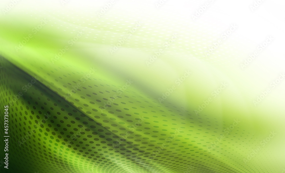 Poster light green white gradient abstract background effect halftone graphic blur, used for background wal