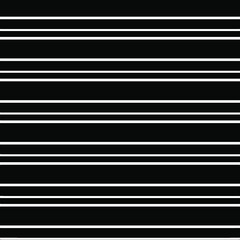 horizontal black and white striped background. Vector illustration. 