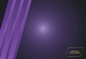 Abstract purple background with geometric shapes. Modern cover design.