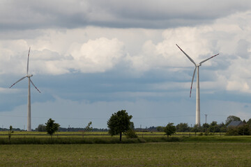 Wind farm, electric turbine, wind turbine, wind energy, renewable energy, ecological energy, system, clean energy, clean air, climate warming, global warming, ecological, wind turbines, rotation, blad