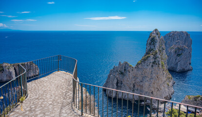 Obraz premium view from the sea