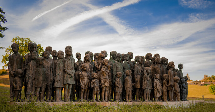 The Memorial to the Children Victims of the War in Lidice