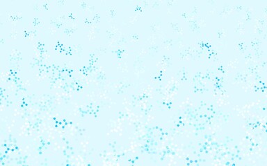 Light Pink, Blue vector backdrop with artificial intelligence data.