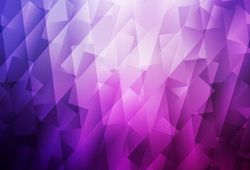 Light Purple, Pink vector background with rectangles.