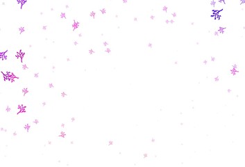 Light Pink, Red vector elegant wallpaper with sakura.