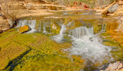 Slide Rock Waterfalls Sedona Arizona