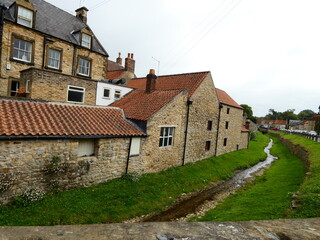 Fototapeta na wymiar Helmsley town landscape, North Yorkshire, England, UK