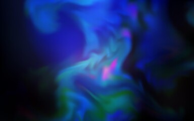 Dark Pink, Blue vector blurred and colored pattern.