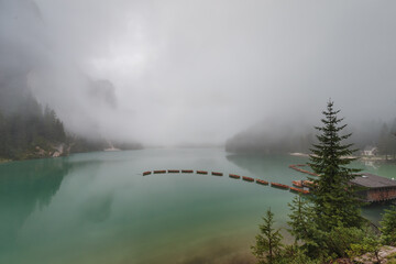 Lago di Braies Italy Dolomoites
