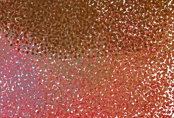 Light Red, Yellow vector background with spots.