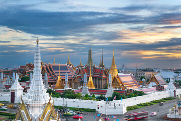 Bangkok City Pillars Shrine and Wat Phra Kaew