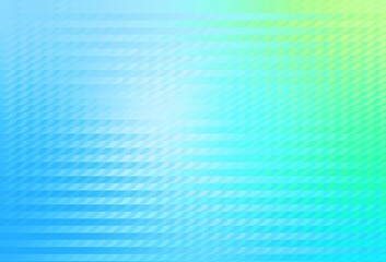 Light Blue, Green vector background with abstract shapes.