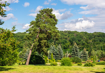 Feofaniia Park in Kyiv, Ukraine