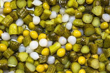 Awesome mixed olives and peppers