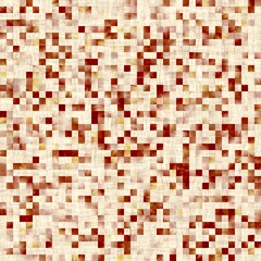 Seamless square tile faux wall mosaic pattern for surface design and print. High quality illustration. Detailed ornate grid repeat swatch.