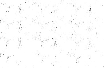 Abstract vector noise. Small particles of debris and dust. Distressed uneven background. Grunge texture overlay with fine grains isolated on white background. Vector illustration. EPS10.