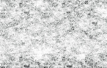 Abstract vector noise. Small particles of debris and dust. Distressed uneven background. Grunge texture overlay with fine grains isolated on white background. Vector illustration. EPS10.