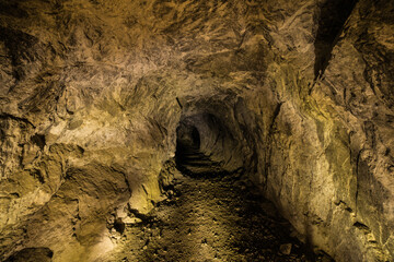 Obraz premium Postcard of mines found in the mountain of batopilas mexico, sierra de chihuahua