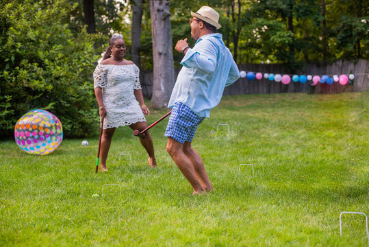 Scoring in a game of croquet