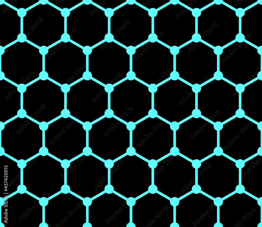 Poster high tech seamless vector texture. circuit board pattern in modern technology colors