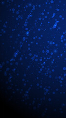 Magic stars sparse Christmas background. Subtle fl