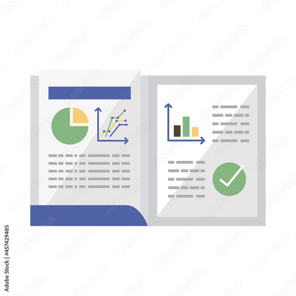 Poster charts in document file