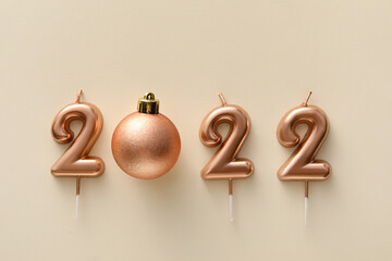 Figure 2022 with ball on light background